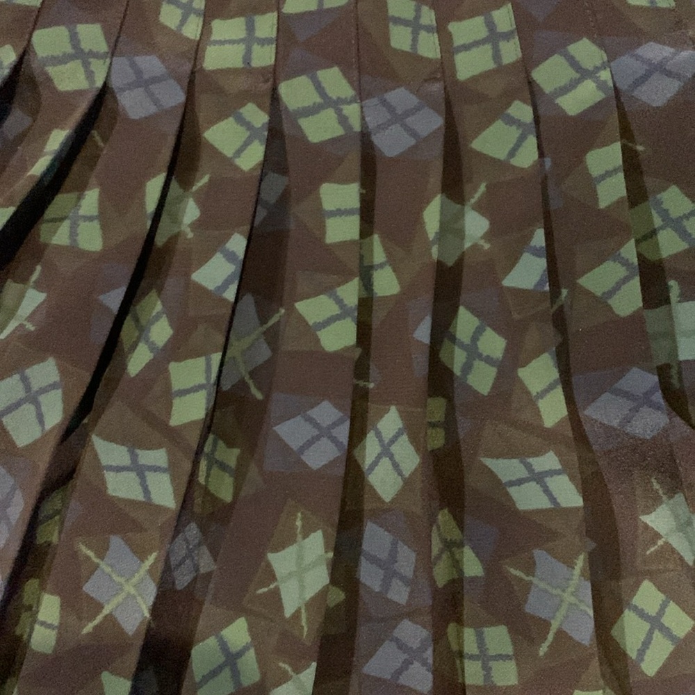 Vintage 80's 90's Express Plaid Tennis Skirt - Picture 3 of 7
